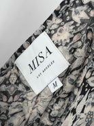 Pre-Owned Misa Black Size Medium Long Sleeveless Dress | True Fashionistas.