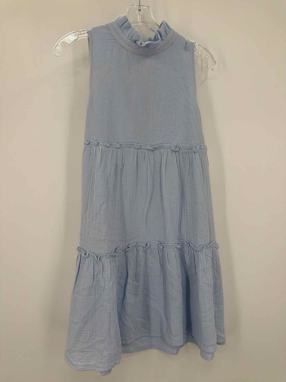 Pre-Owned Pomander Place Blue Size Medium Short Sleeveless Dress | True Fashionistas.