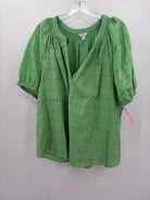 Crown & Ivy Green Size 2X Blouse | True Fashionistas.