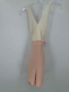 Pre-Owned Maje Pink Size 36/2 Sleeveless Romper | True Fashionistas.