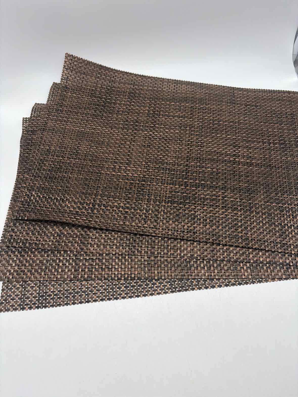 Brown Vinyl Placemats | True Fashionistas.