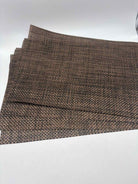 Brown Vinyl Placemats | True Fashionistas.