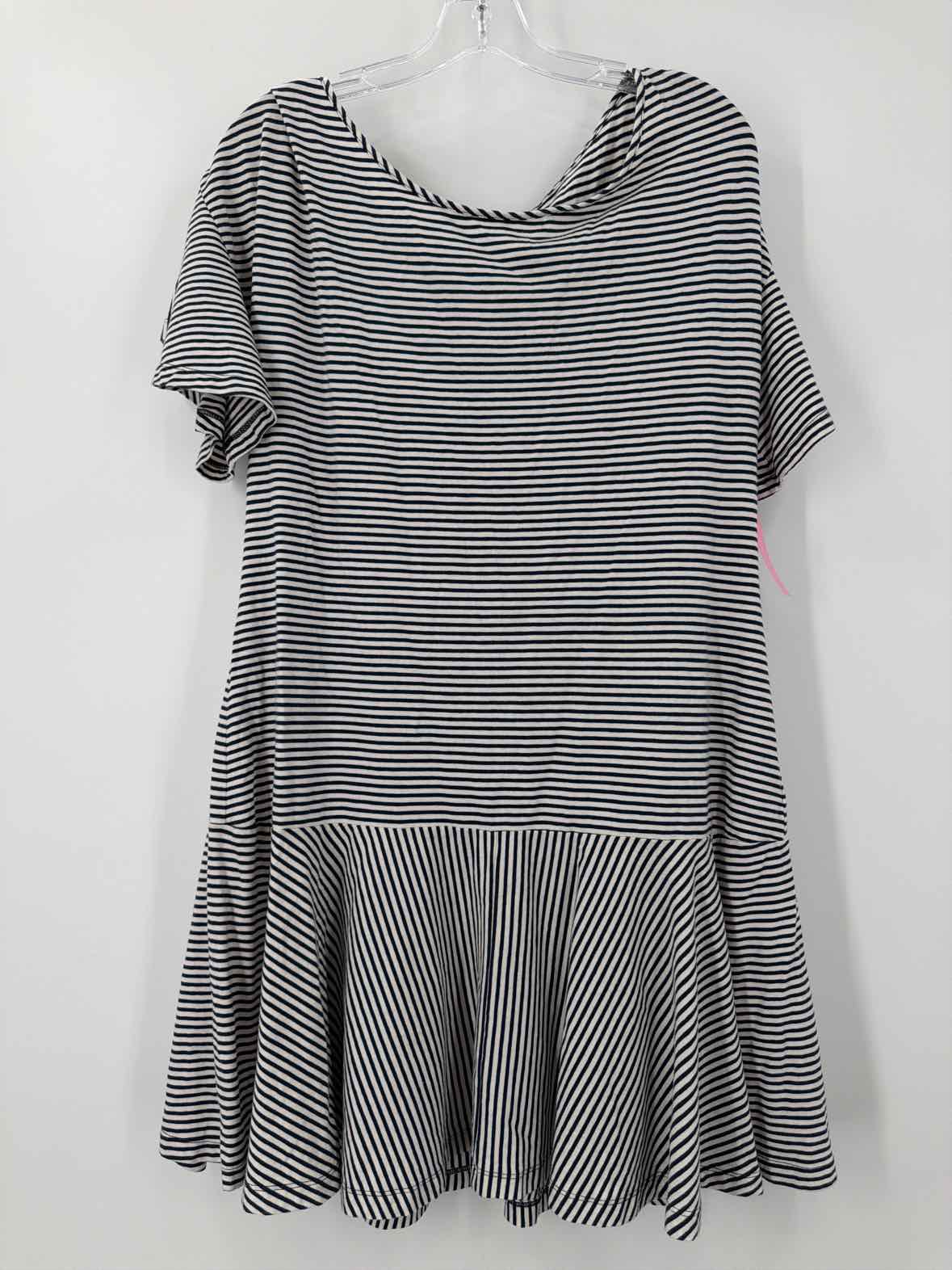 Pre-Owned Vineyard Vines Navy Size Medium Stripe Short Short Sleeve Dress | True Fashionistas.