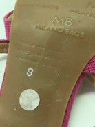 Pre-Owned Silvana Diez Pink Size 9 Block Heels | True Fashionistas.