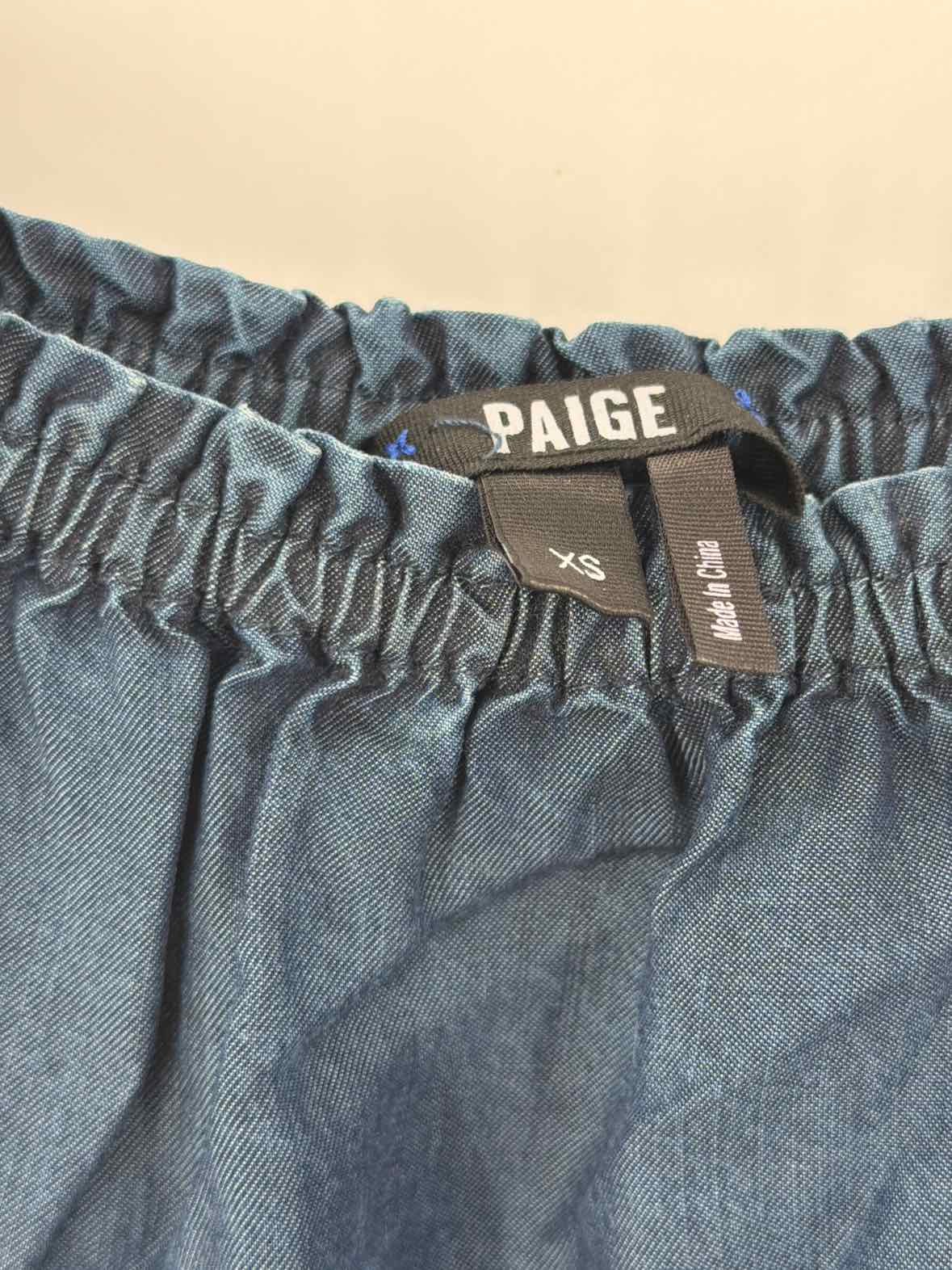 Pre-Owned Paige Blue Size XS Short Long Sleeve Dress | True Fashionistas.