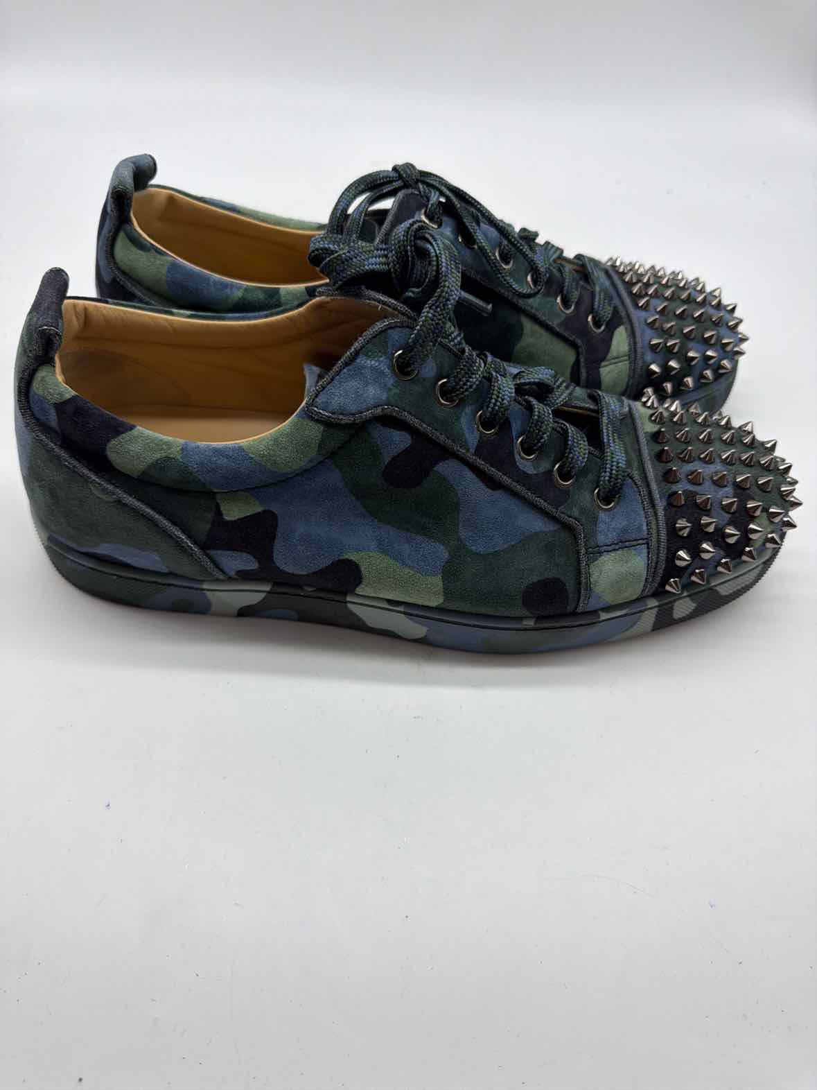 Pre-Owned Christian Louboutin Blue 43 Sneaker Men's Sneakers | True Fashionistas.