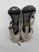 Pre-Owned Hermes Tan Size 39 Strappy Heels | True Fashionistas.
