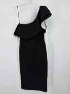 Pre-Owned AIDA Black Size 6 Cocktail Short Sleeveless Dress | True Fashionistas.