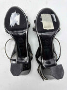 Pre-Owned Chanel Black Size 6.5 Slingback Heels | True Fashionistas.