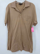 Pre-Owned Christian Dior Tan Medium Men's Polo Shirt | True Fashionistas.