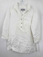 Pre-Owned Sara Campbell White Size XS Tunic Blouse | True Fashionistas.