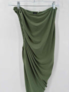 Pre-Owned Norma Kamali Green Size Small Long Sleeveless Dress | True Fashionistas.