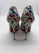 Pre-Owned Christian Louboutin Multi-Color Size 36.5 Stiletto Heels | True Fashionistas.