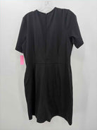 Maurices Black Size XL Knee Length Short Sleeve Dress | True Fashionistas.