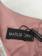 Pre-Owned Matilde Cando Blue Size 12 Short Sleeveless Dress | True Fashionistas.