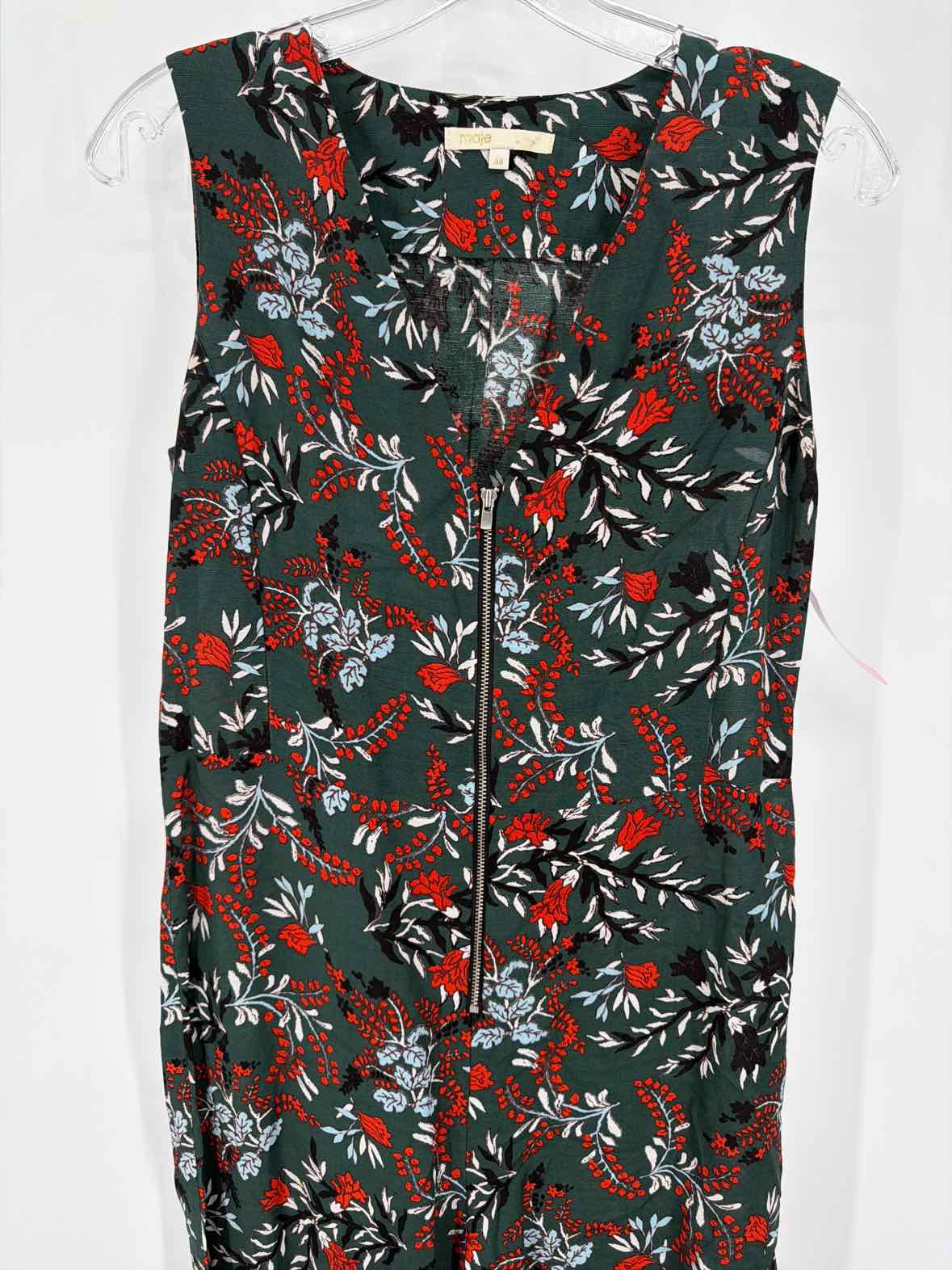 Pre-Owned Maje Green Size 38/Medium Sleeveless Jumpsuit | True Fashionistas.