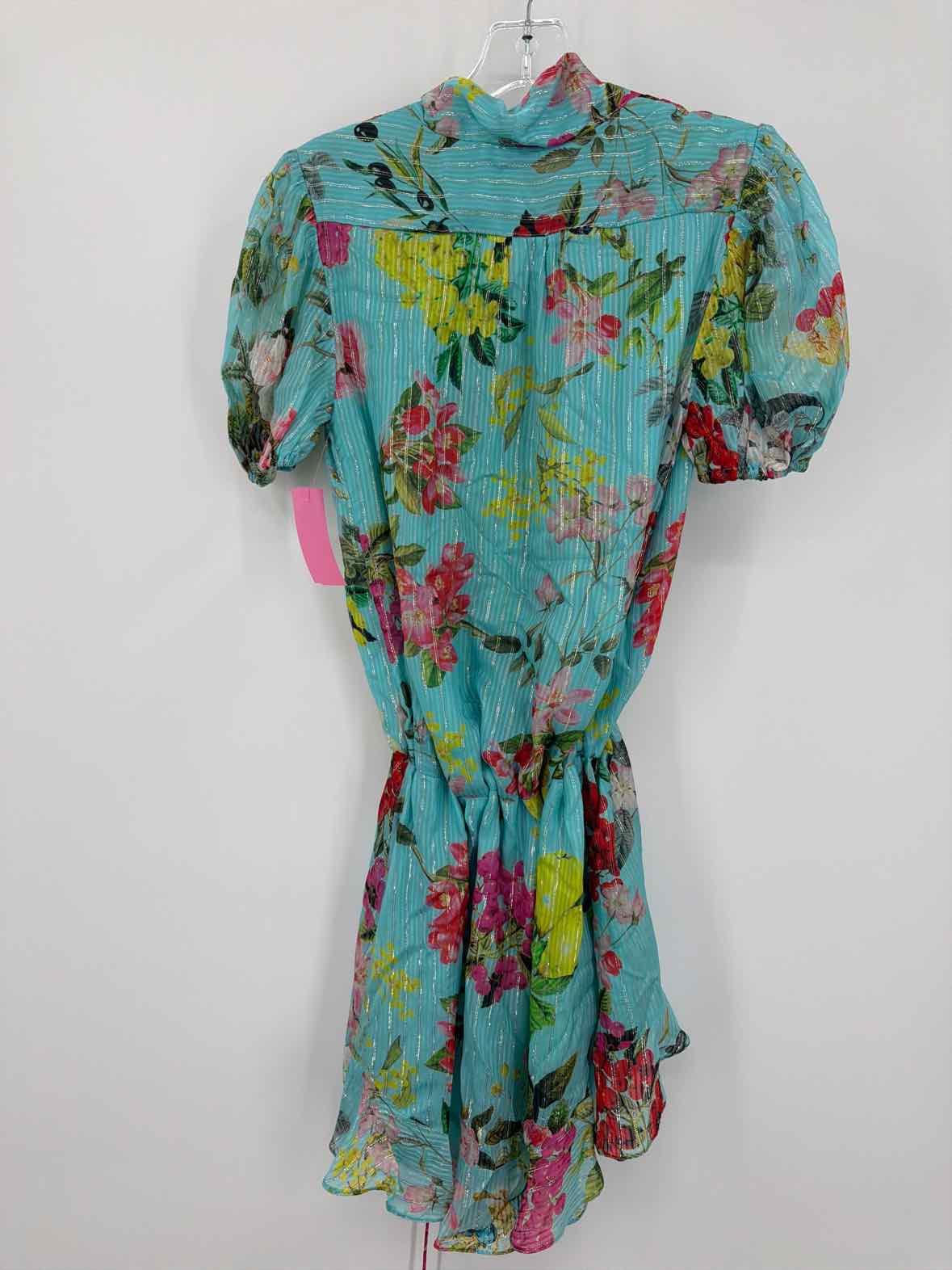 Pre-Owned Rococo Sand Blue Size XS Short Short Sleeve Dress | True Fashionistas.