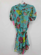 Pre-Owned Rococo Sand Blue Size XS Short Short Sleeve Dress | True Fashionistas.