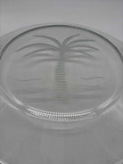 Etched Palm Glass Platter | True Fashionistas.