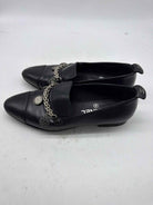 Pre-Owned Chanel Black Size 6.5 Slip On Flats | True Fashionistas.