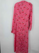 Pre-Owned Never Fully Dressed Pink Size 18 Wrap Short Long Sleeve Dress | True Fashionistas.