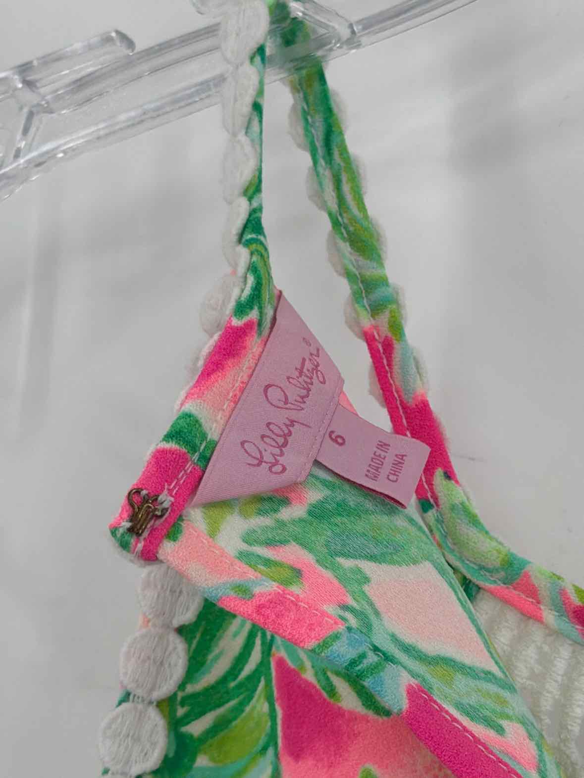 Pre-Owned Lilly Pulitzer Pink Size 6 Short Strapless Dress | True Fashionistas.