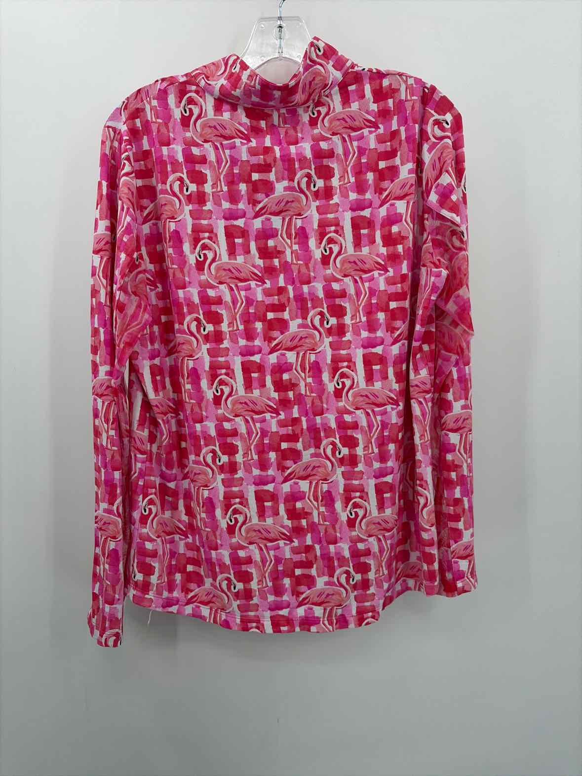 Ibkul Pink Size Large Athletic Long Sleeve | True Fashionistas.