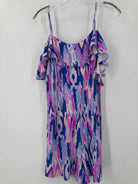 Pre-Owned Lilly Pulitzer Purple Size Small Sleeveless Romper | True Fashionistas.