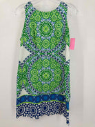 Pre-Owned London Times Green Size 12 Short Sleeveless Dress | True Fashionistas.