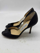 Pre-Owned Jimmy Choo Black Size 35.5 D'orsay Heels | True Fashionistas.