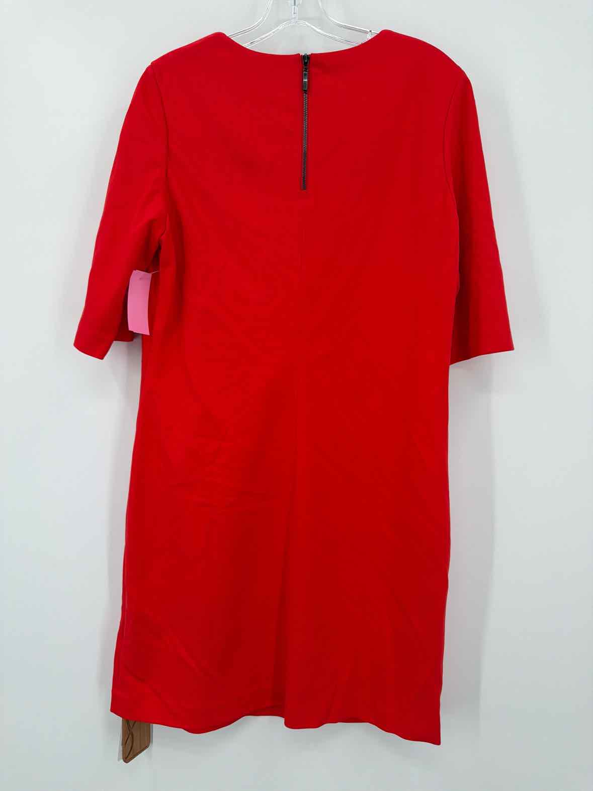 Pre-Owned The Eight Senses Red Size XL Short Short Sleeve Dress | True Fashionistas.