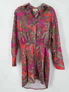 Pre-Owned L'Agence Pink Size 0 Short Long Sleeve Dress | True Fashionistas.