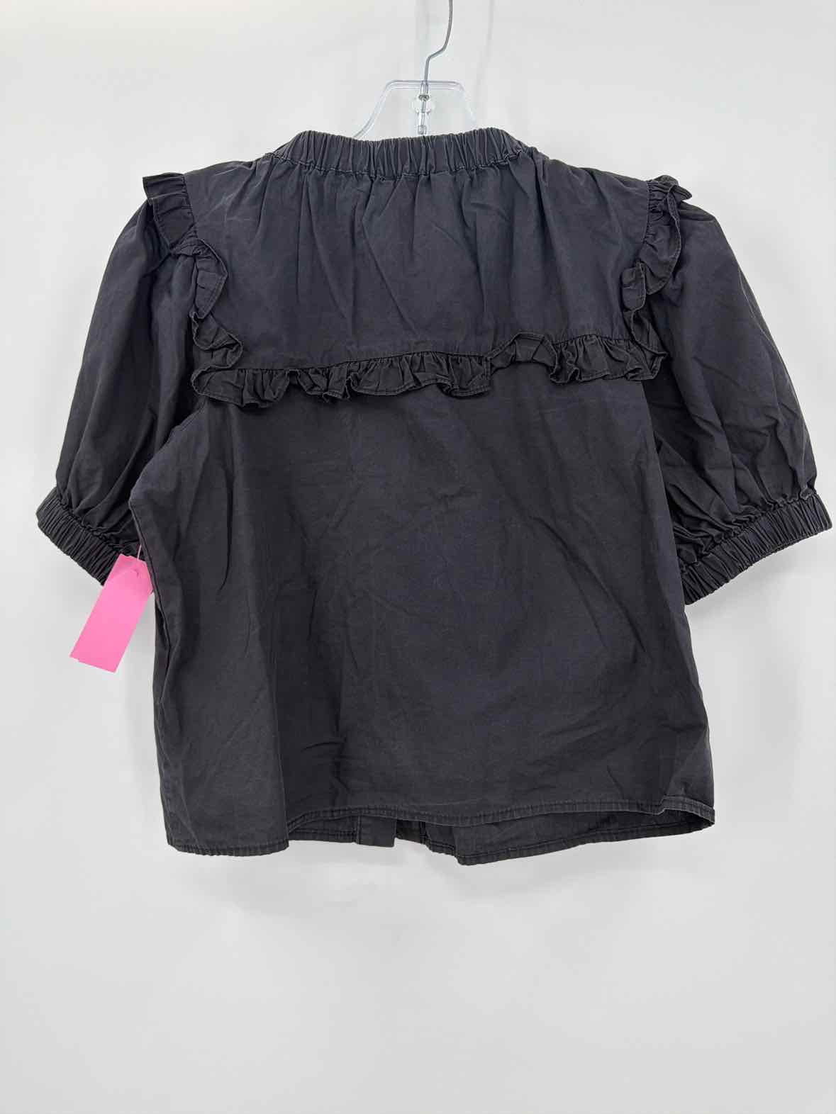Pre-Owned The Shirt Black Size Small Button Down | True Fashionistas.