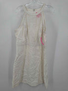 Pre-Owned Lilly Pulitzer White Size 16 Short Sleeveless Dress | True Fashionistas.