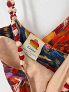 Pre-Owned Farm Rio Orange Size XS Long Sleeveless Dress | True Fashionistas.