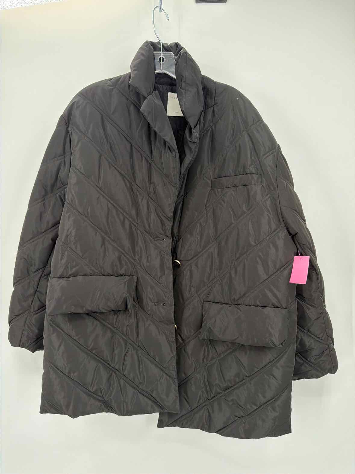 Pre-Owned Sandro Black Size 36 Puffer Winter Jacket | True Fashionistas.