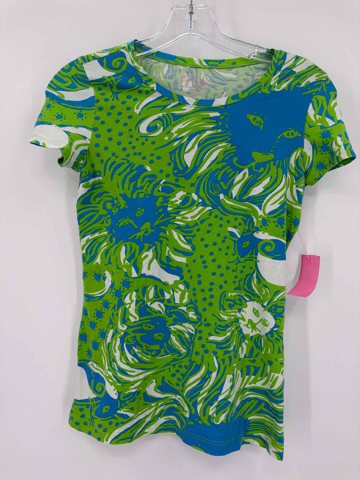 Pre-Owned Lilly Pulitzer Green Size XS T-shirt | True Fashionistas.