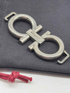 Salvatore Ferragamo Silver Belt Buckle | True Fashionistas.