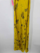 Pre-Owned Alejandra Alonso Rojas Yellow Size Large Long Sleeveless Dress | True Fashionistas.