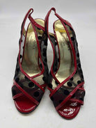 Pre-Owned Marilyn's Black Size 8.5 Slingback Heels | True Fashionistas.