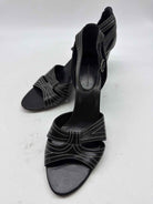 Pre-Owned Balenciaga Black Size 39 Ankle Strap Heels | True Fashionistas.
