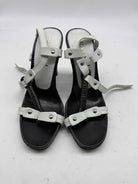 Pre-Owned Prada Black Size 35.5 Strappy Heels | True Fashionistas.