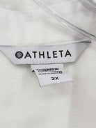 Athleta White Size 2X Button Down | True Fashionistas.
