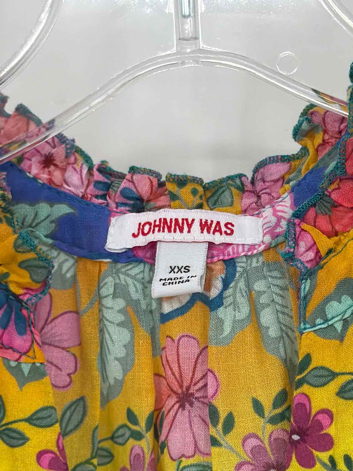 Pre-Owned Johnny Was Green Size XXS Long Sleeveless Dress | True Fashionistas.