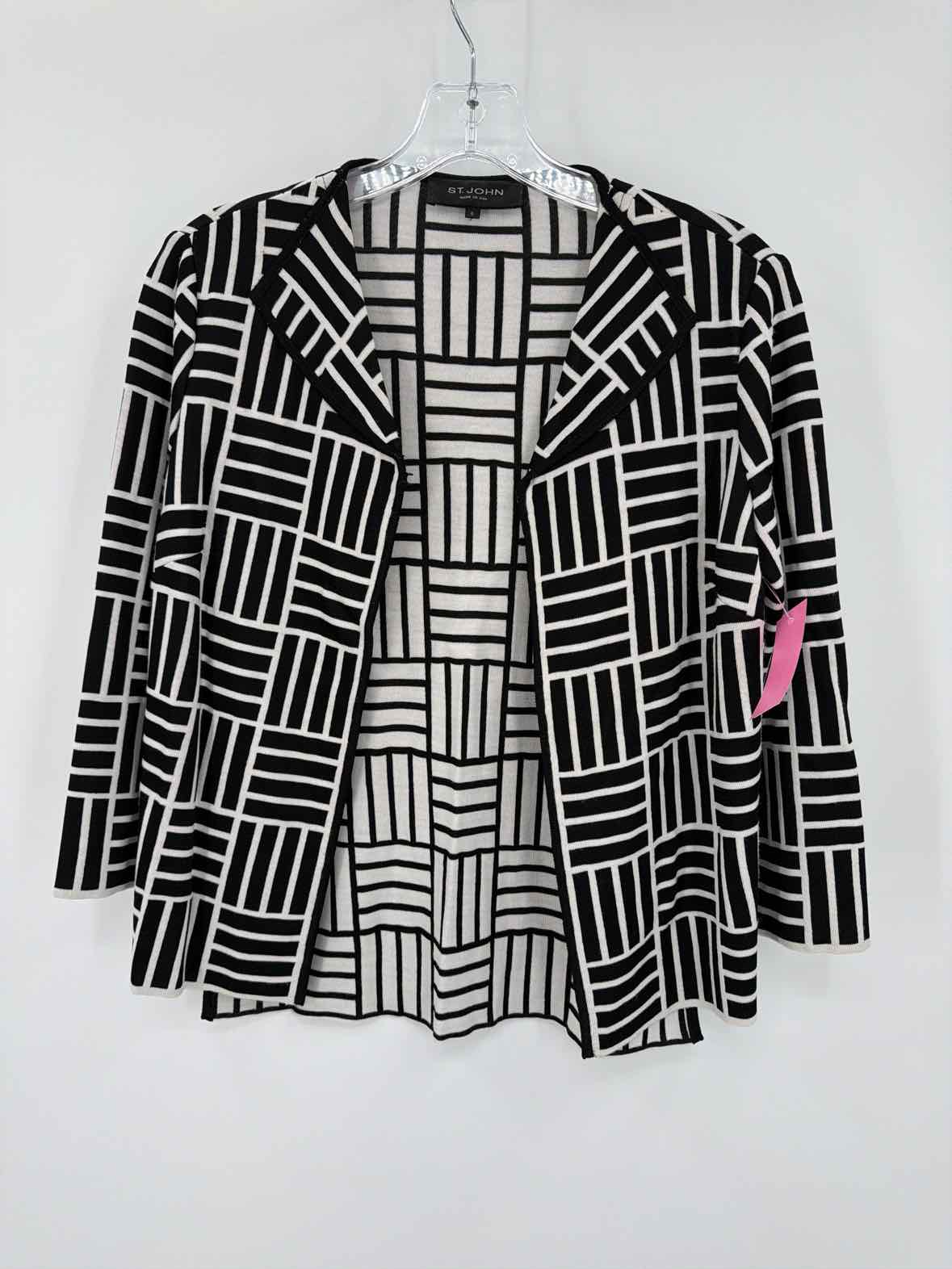 Pre-Owned St John Black Size 0 Knit Sweater | True Fashionistas.