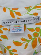 Pre-Owned Gretchen Scott Orange Size Small Short Sleeveless Dress | True Fashionistas.