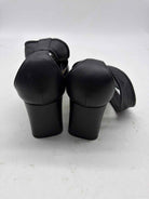 Pre-Owned Marion Parke Black Size 6.5 Strappy Heels | True Fashionistas.