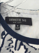 Pre-Owned Lafayette 148 Navy Size 8 Short Sleeveless Dress | True Fashionistas.