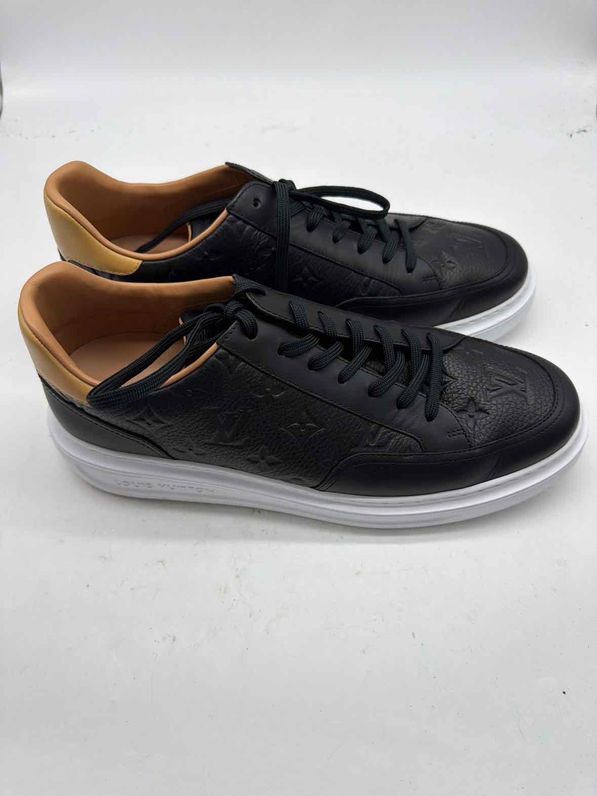 Pre-Owned Louis Vuitton Black 10 Beverly Hills Sneaker Men's Sneakers | True Fashionistas.