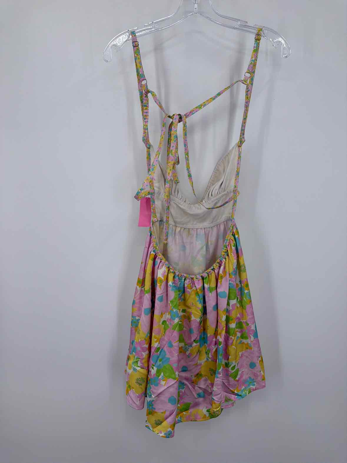 Pre-Owned For Love & Lemons Yellow Size Small Short Sleeveless Dress | True Fashionistas.